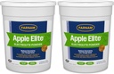Farnam Apple Elite Horse Electrolyte Powder, 替换在运动期间在汗水中丢失的矿物, 极端天气和压力条件, 5磅, 40天供应量(包2)