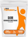 Bulk Assupports.com DIM粉剂 - Diindolylmethane Powder, DIM 男女补充剂 - 不受欢迎的 & Gluten Free, 每服200毫克, 1kg (2.2磅) (第1包)