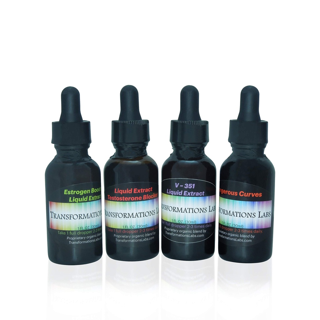 MTF E-Booster,T-Blocker,V~351 高级女性与危险曲线协同器,MTF液体提取器4 Pack Transforming Transfering Kit!