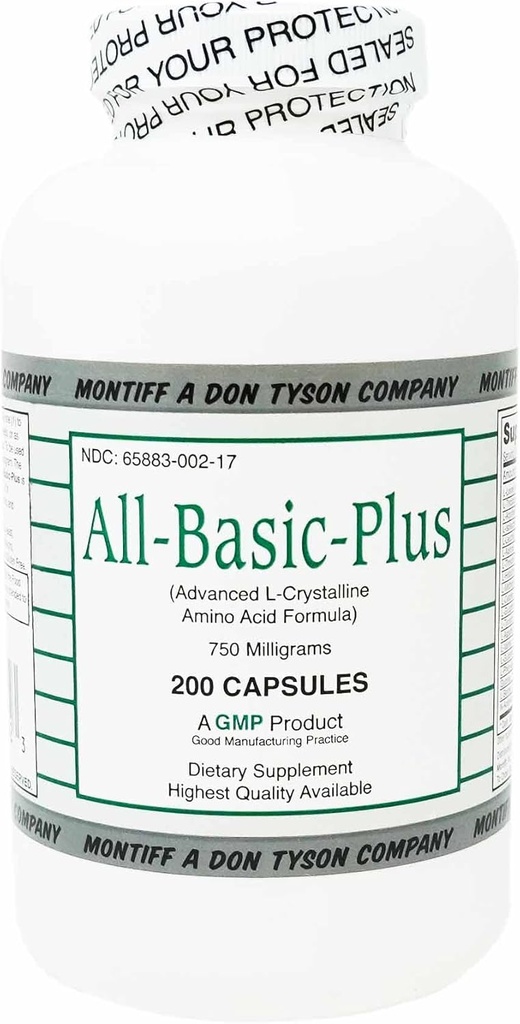 Montiff All Basic Plus 高级氨基酸公式 200卡普尔