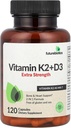 未来生物素 维生素 K2 + D3, 外加强度, 120卡普尔