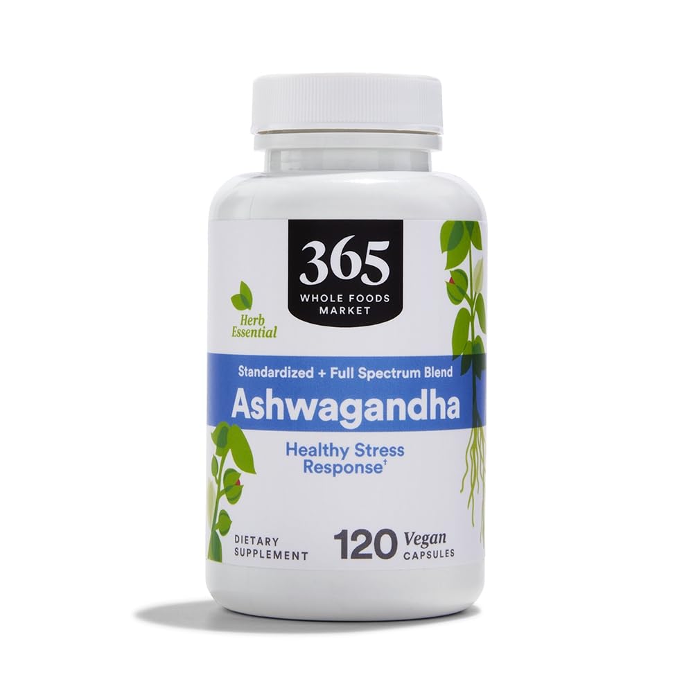 365,全食品市场,Ashwagandha,120 CT