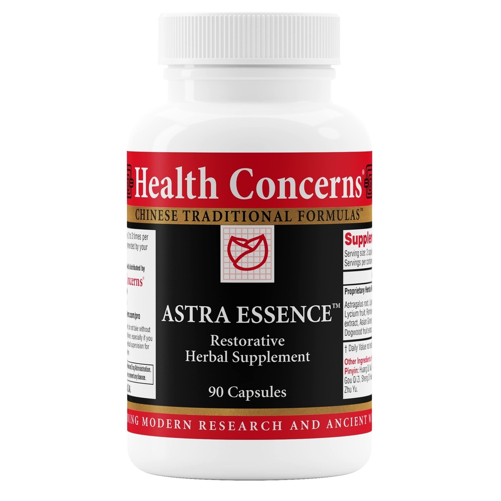 健康关注 Astra Essence – 草药通心粉支持补充剂 – 传统中药用于生命力,记忆,眩晕,迷幻,恢复和免疫支持 – 90 Capsules