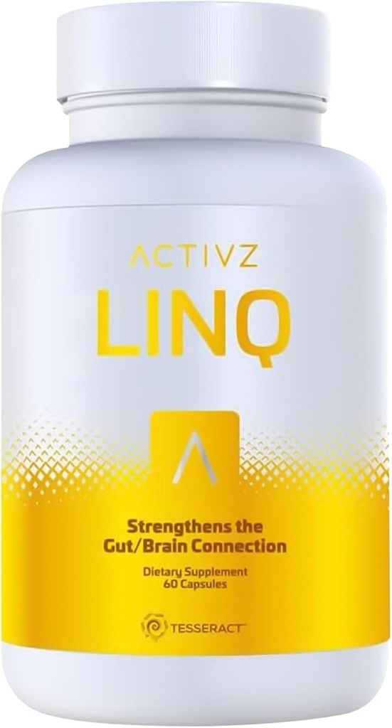 ACTIVZ LINQ -- -- 大脑功能、Gut健康、皮肤辐射和免疫支持高级遗传学公式 -- -- 60 Capsules