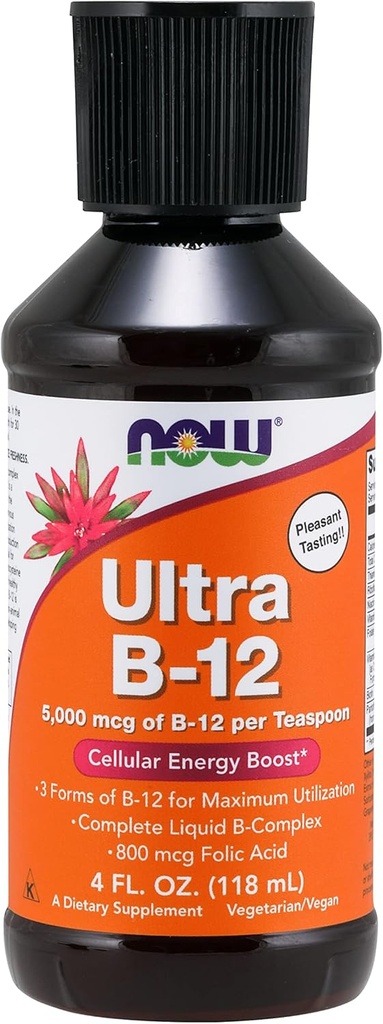 现在食品超强B -12 -4 oz. (2包)