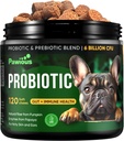 狗的抗生素 - 消化酶 Gut Flora,消化酶健康,免疫系统 - 腹泻支持,Itchy皮肤,过敏反应 - 南瓜,Flaxseed Meal,Papaya Powder - 狗的抗生素