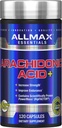 ALMAX 基本物质 亚甲二氧酸+ - 120 Capsules - 增强力量和改善耐力 - Gluten Free - 30 services