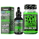 胡萝卜增生 Kit w/ 6X 液态BIOTIN 补充物 Collagen Peptides + 62万mcg 14-in-1 BIOTIN Gummys / Beard 增生维生素和毛发增生维生素 男性-在美国制定