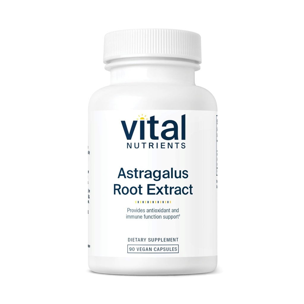 生命营养剂 - Astragalus根提取剂 - Vegan 公式 - 对免疫系统的草药支持 - 每瓶90个植物卡普尔 - 300毫克
