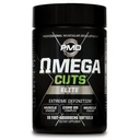 PMD Sports Omega Cuts Elite Fat Loss-Muscle Defining Formula - Omega Fatty Acids, MCT's and CLA for Muscle Definition and Maintenance - Keto Friendly for Women and Men - Stimulant Free (90 Softgels)