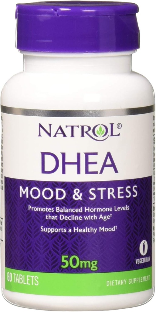 Natrol DHEA 50毫克,60块平板电脑(3包)