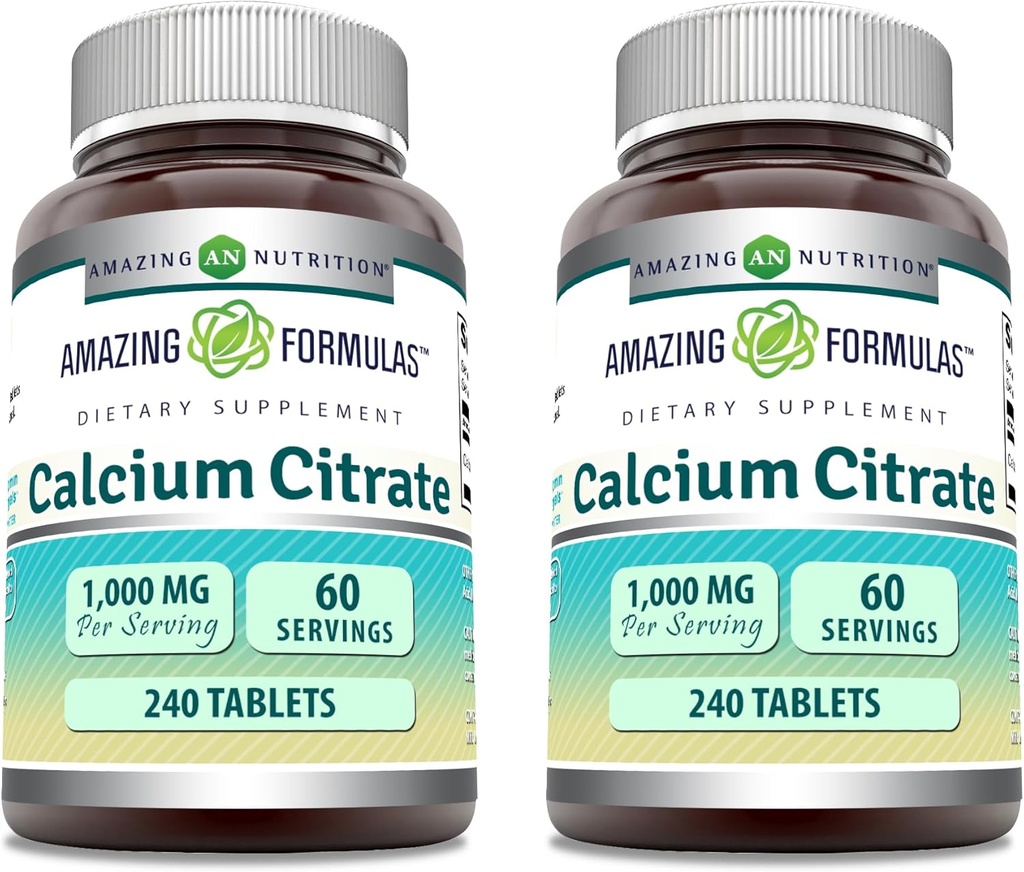 神奇的公式 计算法 补充 + 1000 Mg + 平板电脑 + 非 GMO → Gluten Free + 在美国制造(2 Pack, 240 Counter)