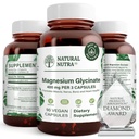 天然核糖核酸镁400毫克补充剂,促进心血管健康,Vegan,帮助改善骨质健康,Soy Free,90 Capsules