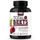 強力因子 总 Beets 血压支持 Beet Root Capsules, 1800mg 有机 Beet Root Powder Beet 配有 Hawthorn Berry 支持循环和血液流 90 蔬菜 Capsules