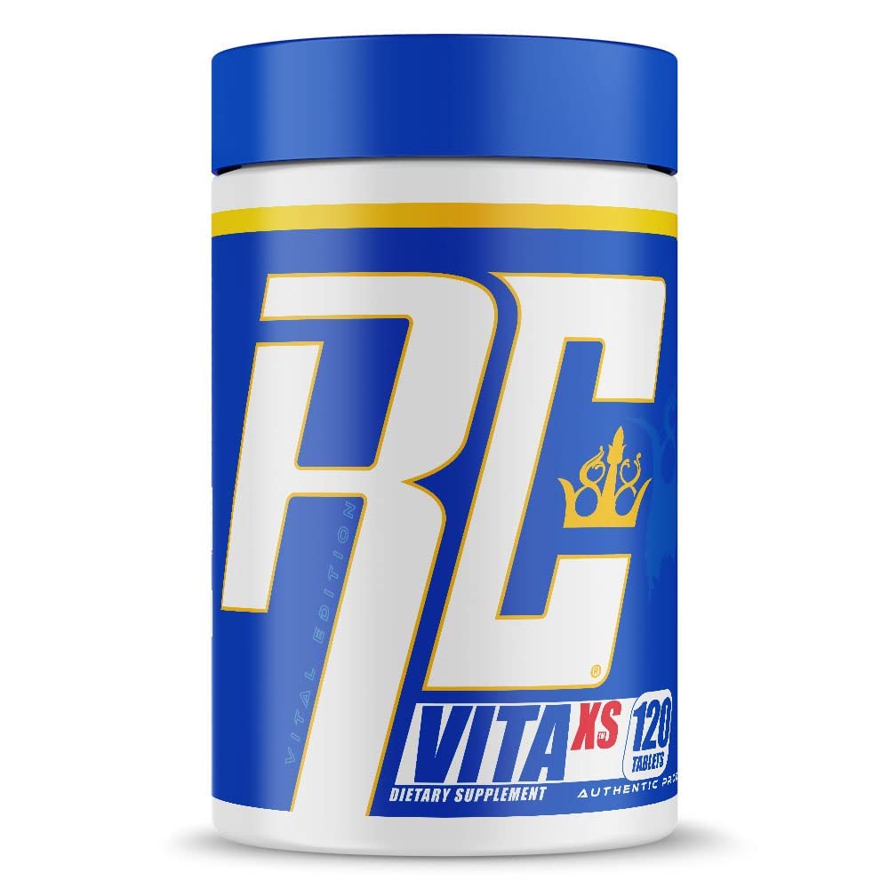 罗尼·科尔曼(Ronnie Coleman) 签名系列 Vita XS 男女多种维生素,每日营养支持 B 维生素和矿物,促进工作恢复和整体健康,120片,60种服务