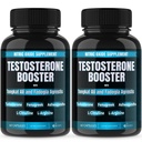 Emy医生的(2包Testosterone Booster-Tongkat Ali Fadogia Agrestis Nicric Oxide Ashwagandha,配有L Arginine Citrulline Fenugreek的男子补充剂-Turkesterone预选泵(120卡普勒斯)