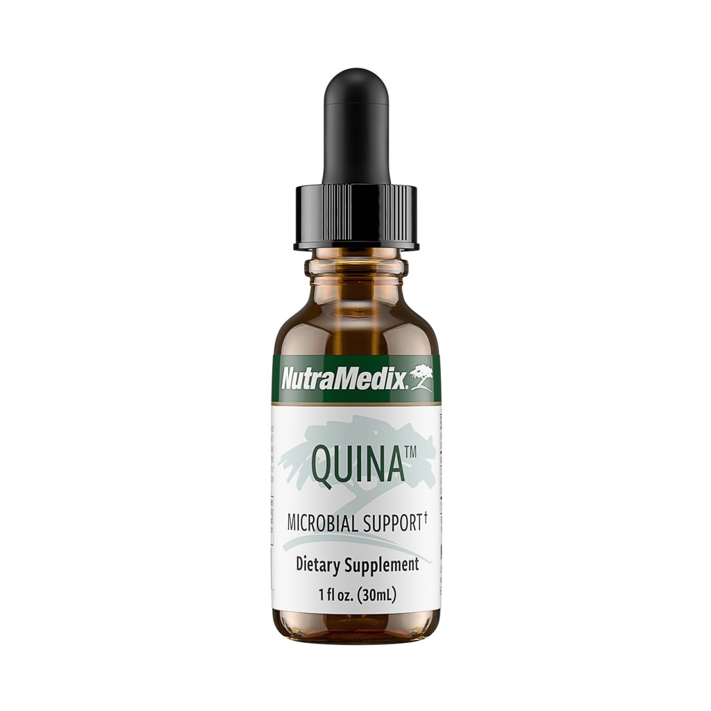 NutraMedix Quina 草药提取 - 日常免疫支持补充 - 液体草药补充剂促进健康和豁免 - Calisaya树 Bark Sourced in Peru (1oz / 30ml)