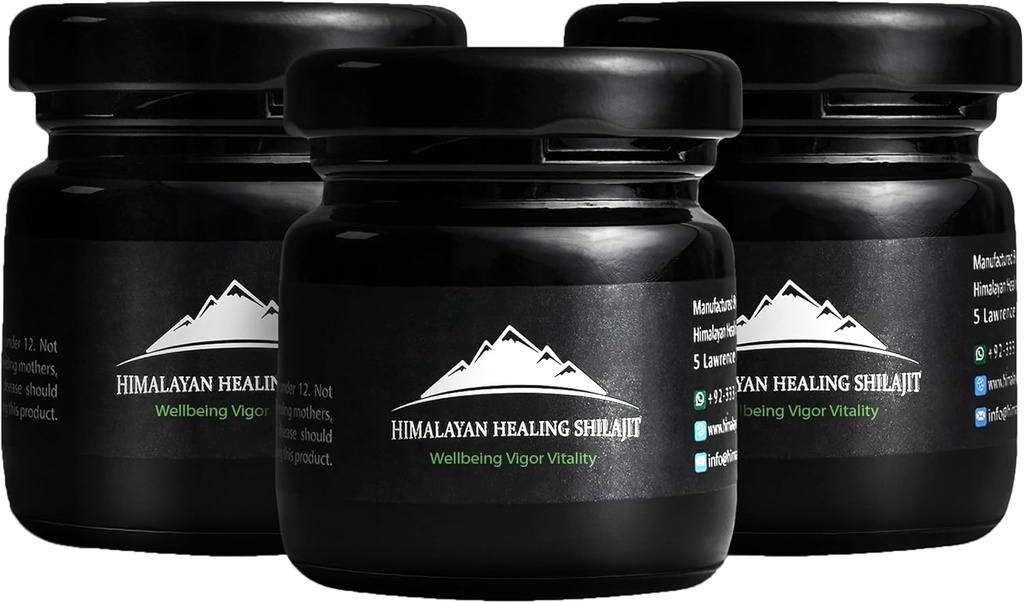 纯喜马拉雅有机物Shilajit Resin 补充物 含有富尔维酸和追踪矿物 真实和自然 150克