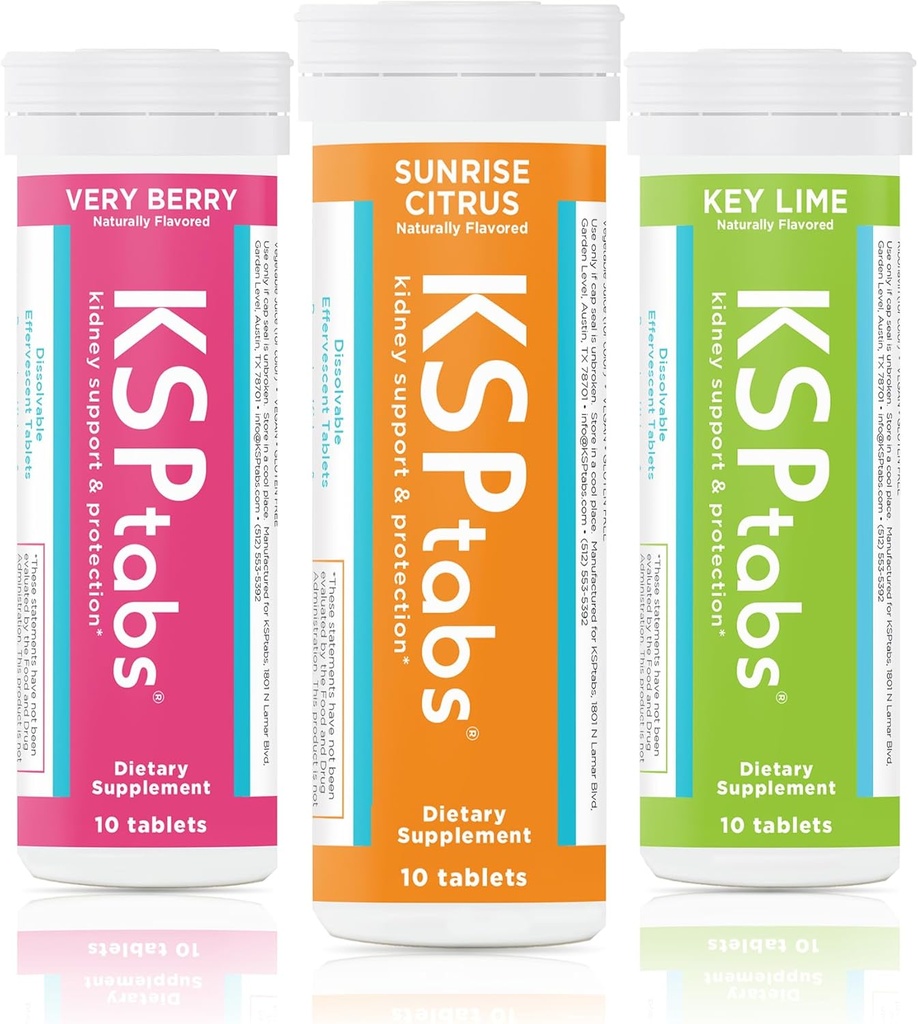 试装所有天然水利健康辅助剂 - Berry, Lime, Citrus - 3 Pack...