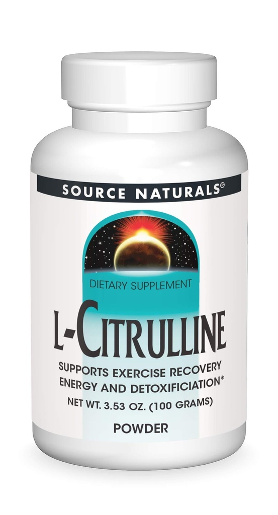 天然L-Citrulline粉、支持恢复、能源和戒毒-100克