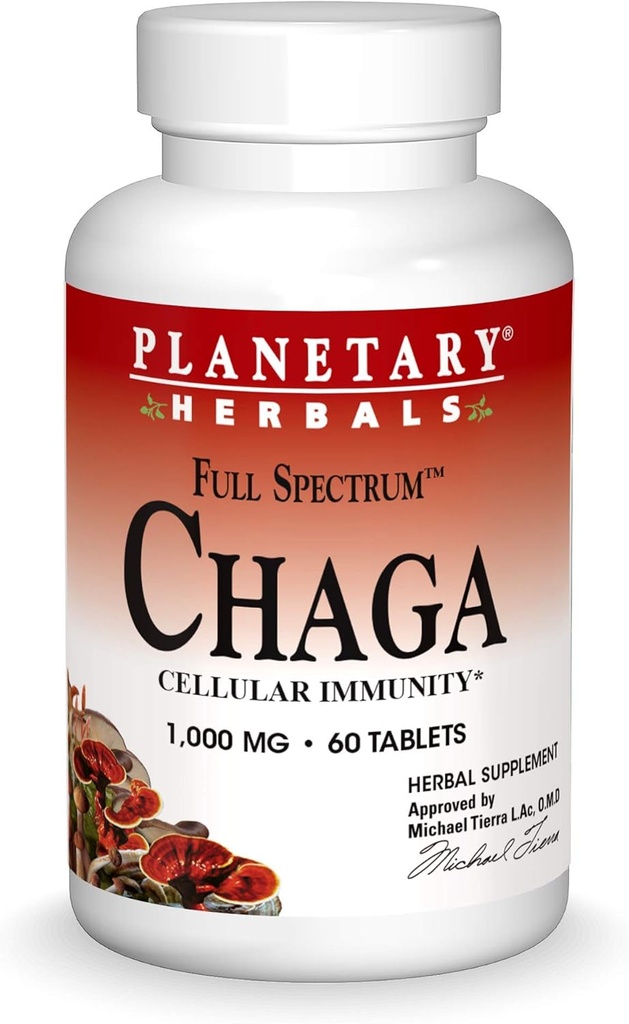 行星草原 Chaga 全光谱 增强细胞免疫力 60片