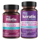 纯度产品包 - MyBiotin ProClinic + MyKeratin 高级发型治疗 MyBiotin ProClinic(Biotin, MB40X Matrix, Astaxanthin) - MyKeratin(下一代Keratin 头发,皮肤和钉子)