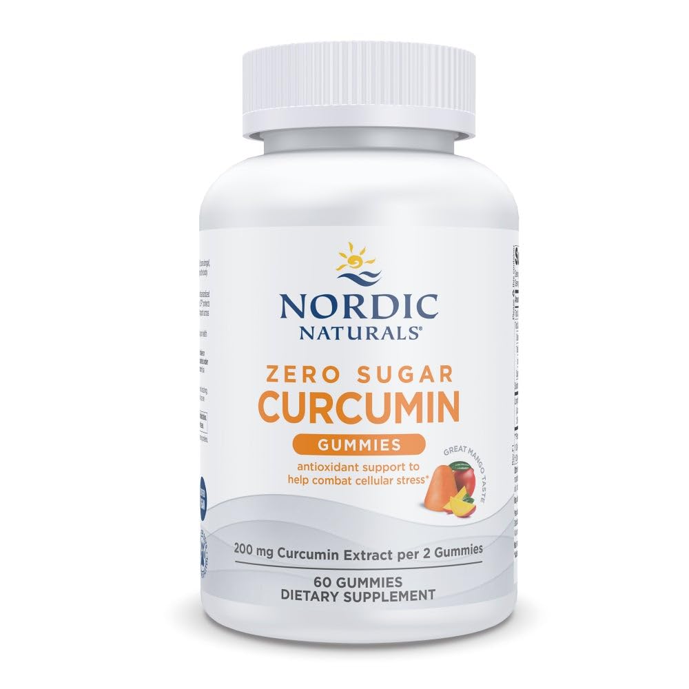(原始内容存档于2018-03-05) (中文(简体) ). Nordic Naturals Zero Sugar Curcumin Gummys, Mango - 60 Gummys - 200 mg 优化 Curcumin 提取法 - Great Taste - 抗氧化剂支持,健康代谢平衡 - 非GMO, Vegan - 30 services
