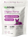K9 Power Digest Forte for Dogs 1lb – 消化,豁免和镇静支持 - 增强营养吸收 - 平衡 Gut Flora - 酶不适和刺激 Mood