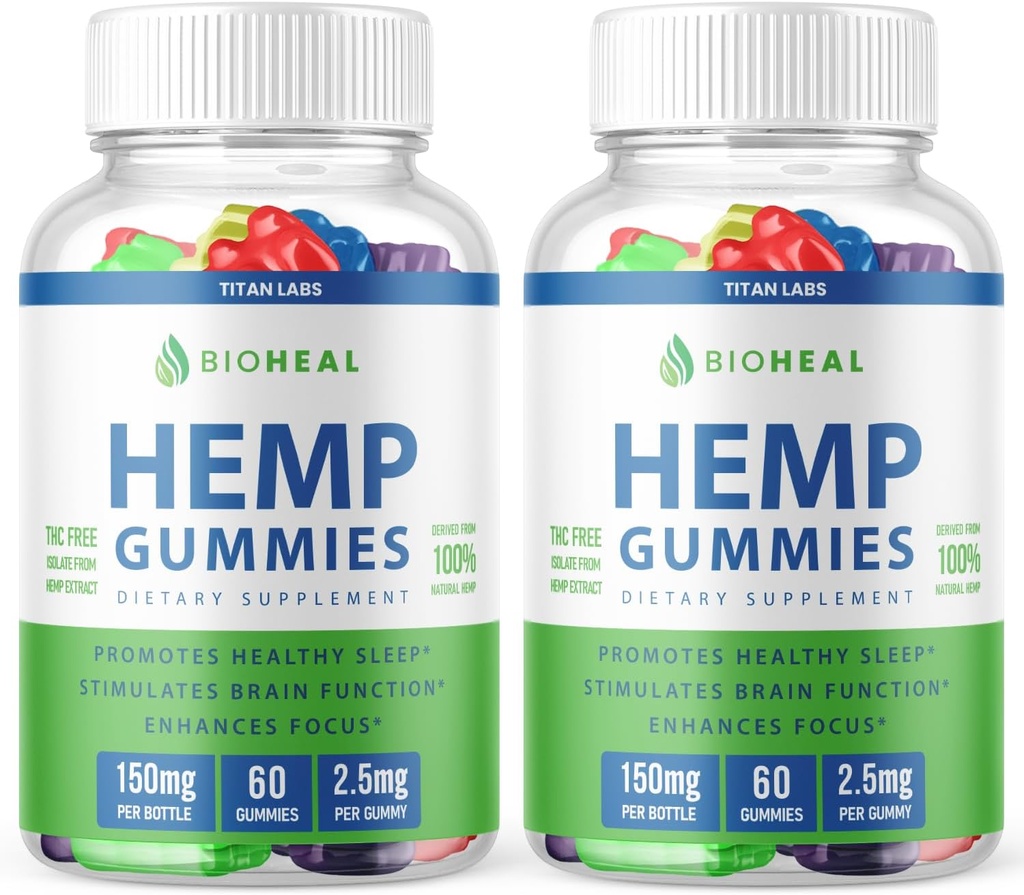 (2包) Bioheal Gummys, Bioheal Gummys for Tinnitus, Bioheal Gummys 300mg, Bioheal Gummys, Bioheal Hemp Gummys, Bioheal Gummys 高级公式支持 (120 Gummys).