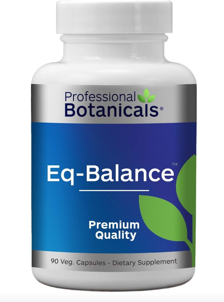 职业植物学 Eq-Balance,天然草本植物 Vegan 迷魂运动 恶心症救济-90 Veg Capsules