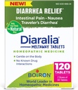 Boiron Diaralia 痢疾救济、毒气、肠胃疼痛和特拉夫勒痢疾的药片——120份(2包60份)