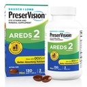 Preservision AREDS 2 眼维生素,#1 眼科医生推荐品牌,Lutein和Zeaxanthin 补充维生素C,维生素E,Zinc和铜,130 软胶(米尼格尔)