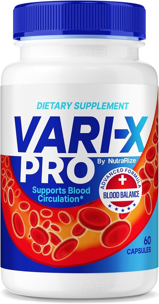 Vari-X Pro,官方血液支持补编,健康水平和总体健康的所有自然公式,Premium Varix Pro Pills, VariXPro Plus Review (60 Capsules)