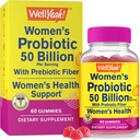 (原始内容存档于2019-03-04) (中文(简体) ). Wellyeah Womens Probiotic 50亿古姆 12 Strains - 带有预生纤维的消化剂 - 阴道,消化剂,Immune Suport and Gut Health - 大陆架稳定的Probiotic Gumies - 60古姆