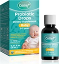 Colief Probiotic Drops Baby = 1.1亿活体文化 = 1.1亿活体文化 Rhamnosus 和 Bifidobacterium Infantis 适逢出生 = 科学证明的友好细菌 = 1.27 Fl Oz