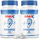 EDIOL PERFORMANCE (2 Pack) 突触XT Max Tinnitus 补充 Pro Premium Relief Pills (120 Capsules)