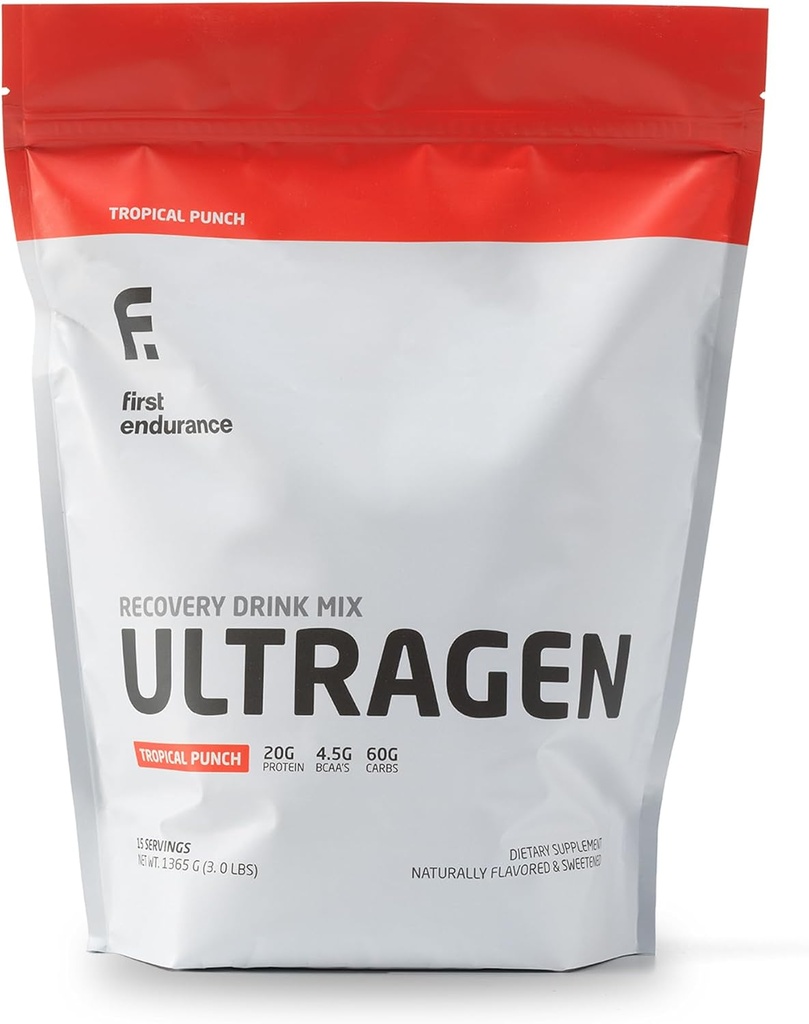 (原始内容存档于2018-09-21) (中文(中国大陆) ). First Endurance Ultragen Workingout Recovery drink Powder, protein Mix, Boosts Energy, 加速复苏 QQ热带冲锋, 15 services