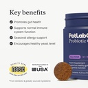 PetLab Co. - Gut & Ear Health Bundle: Probiotics for Dogs, Support Gut Health & Seasonal Allergies, & Ear Cleaner for Dogs, Supporting Yeast & Healthy Ear Canals - Easy to use Formulas