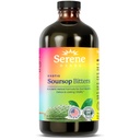 Serene Herbs - Soursop Bitters Liquid - 有机草药 Guanabana Detox with Black Seed, Moringa & Ginger - 支持消化性健康与免疫功能 - 16 fl oz