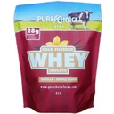 纯选择瓦尼拉Whey蛋白质隔离粉,28g蛋白质,未鉴定的Whey,3 Informedients,无填充剂或人工甜品. (瓦努阿图,2磅)