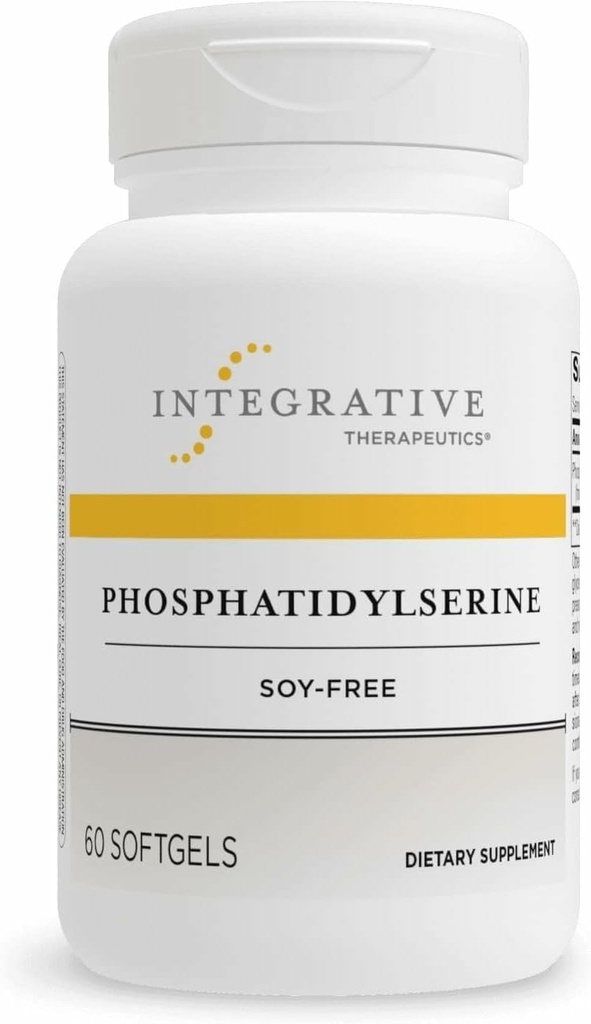 综合疗法 Phosphatidylserine - 脑功能支持补充* - 支持健康应激反应* - 无糖、无豆和乳制品 - 60种软胶(60种服务)