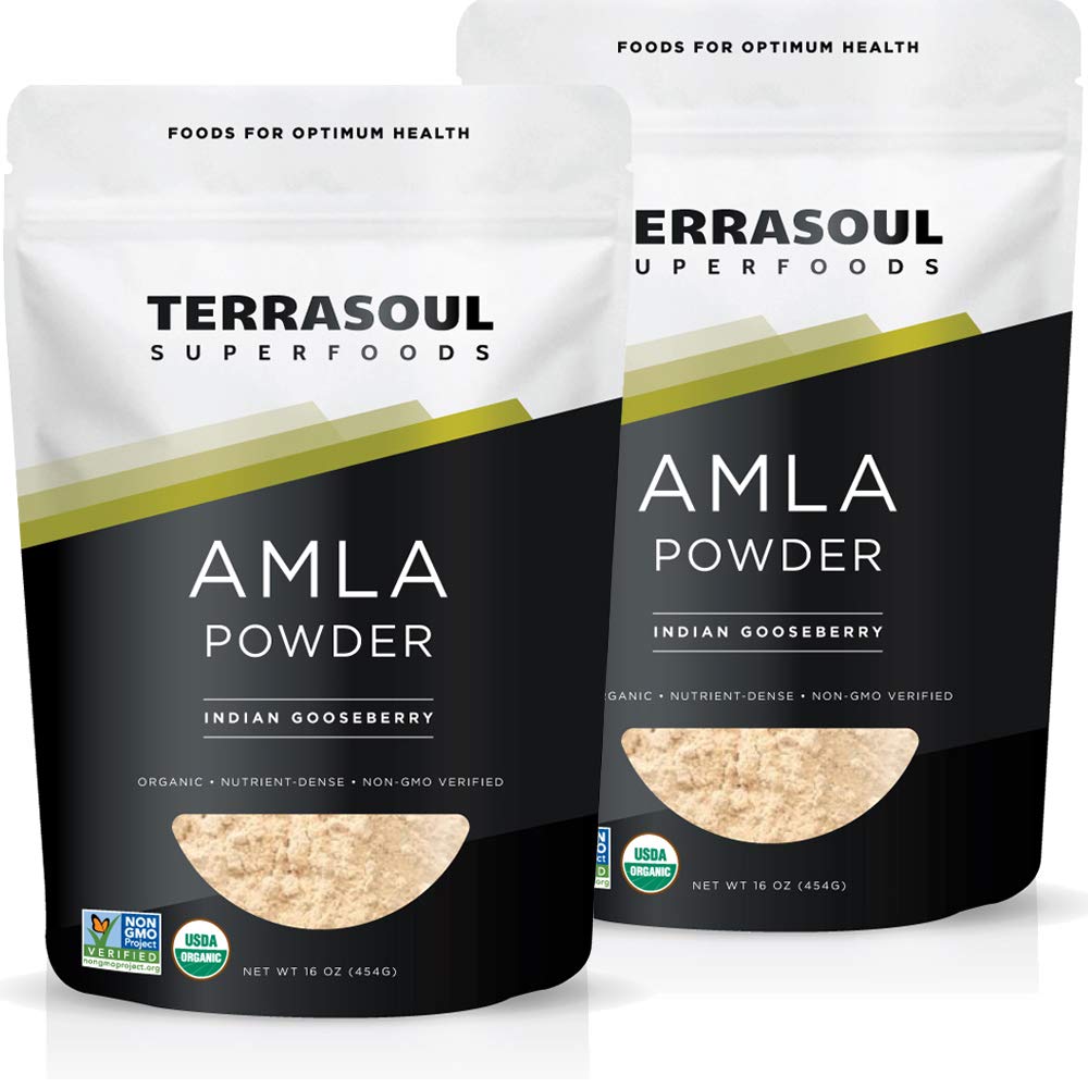 Terrasoul超食品 有机安拉贝里粉(Amalaki), 2 Lbs - 富含抗氧化维生素C → 支持豁免