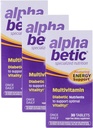 Alpha Betic Once Daily Multivitamin for Diabetics, Gluten Free, Sugar Free, Extended Energy Edition Republics, 30 plats (3 Pack) 3 (简体中文).
