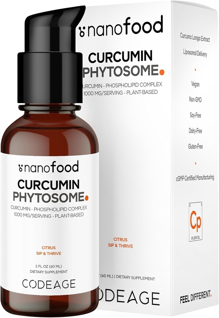密码: Liposomal Curcumin 植物性液体补充剂、Turmeric Curcumin Vegan 液体滴水、植物性Curcuma Longa Dropper、Curcumina、葵花磷脂、无糖、Citrus Flavor、 2 fl oz