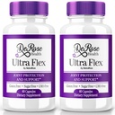 (2 Pack) Ultra Flex Capsules,高级联合支持补编,Ultra Flex自然联合健康公式,最大强度药剂促进联合健康与流动,UltraFlex维生素审查(120 Capsules)