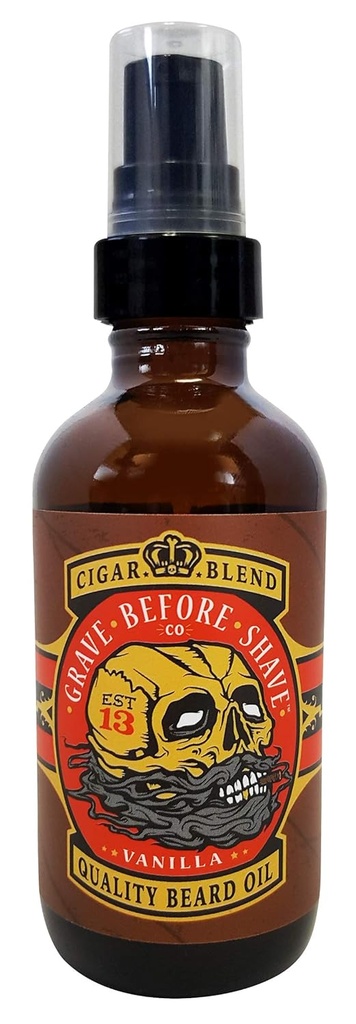 剃胡子油(英语:Cigar Blend)前的坟墓 4 oz. 瓶装