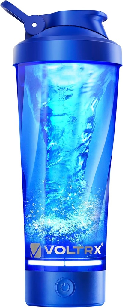 VOLTRX Premium Electric 蛋白质摇摆瓶,由Tritan-BPA Free-24 oz Vortex Portable Mixer Cup/USB 为蛋白质摇摆所制造的可充电摇摆杯
