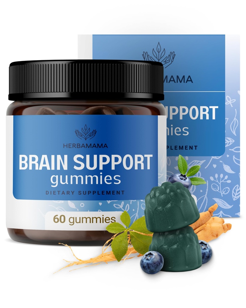 赫尔巴马脑支持Gummys – Ashwagandha, Bacopa Monnieri, Vitamin C & B12 – Vegan, N-GMO Calming Gummys – 60 Pectin-Blueberry-Flavorished Chews 的成人脑聚焦补充 – 维冈,非GMO Calming Gummys – 60 Pectin-Bluberry-Blavorished Chews – 维冈, 维冈,非GMO-GMO-Gommys – 60 Pecktin-Bluberry-Blavorousd Chews – 维基语录 维基语录 维基语录 维基语录 维基语录 维基语录 维基语录 维基语录 维基语录 维基语录 维基语录 维基语录 维基语录 维基语录 维基语录 维基语录 维基语录 维基语录 维