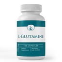 纯原成份 L-Glutamine 天然来源氨酸,非GMO和Gluten-Free(100 Capsules)