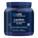 生命延展 Lecithin,促进大脑中的健康细胞结构和功能,无胶原,非GMO,蔬菜,454克